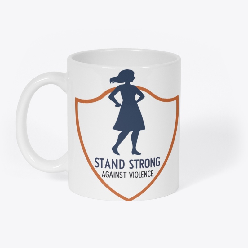 Stand Strong  woman violence t-shirt