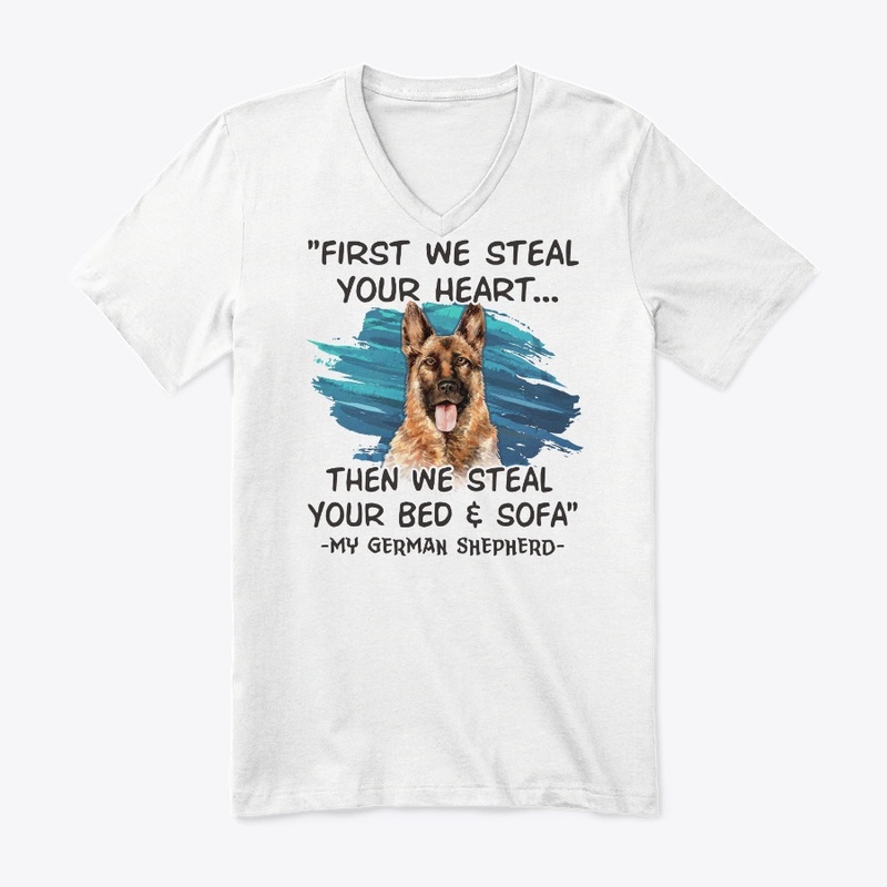 German Shepherd Lover Gift First Steal