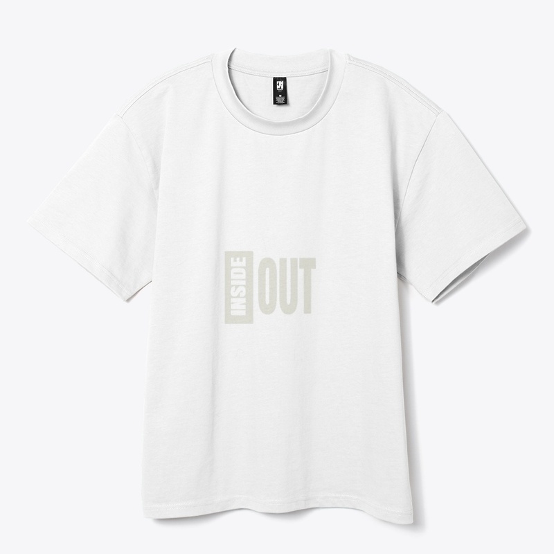 Inside Out - Stylish Red T-Shirt"