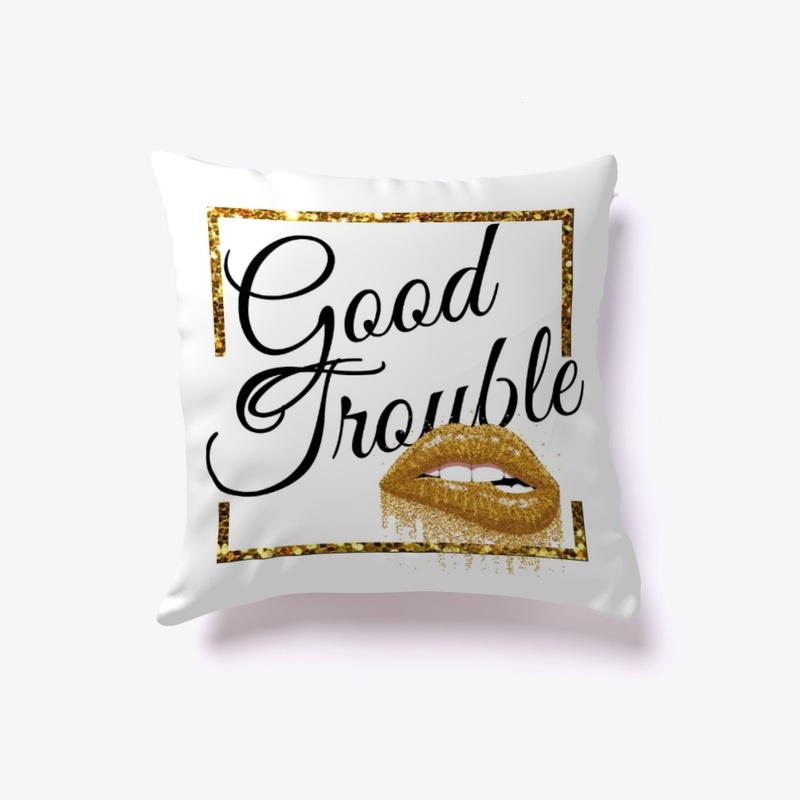 GOLD GLITTER GOOD TROUBLE