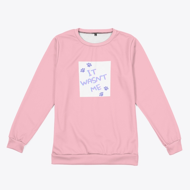 IT wasn't me t-shirt