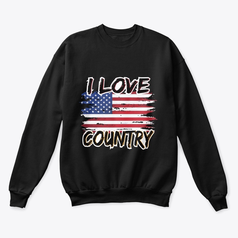 I Love Us Country T-shirt And Hoodie 
