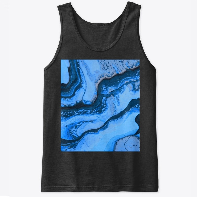 sticky blue oil
