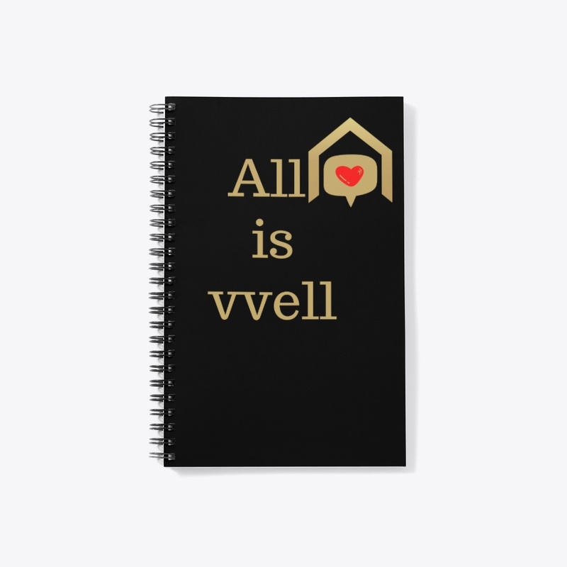 'All is Well' pretty simple design