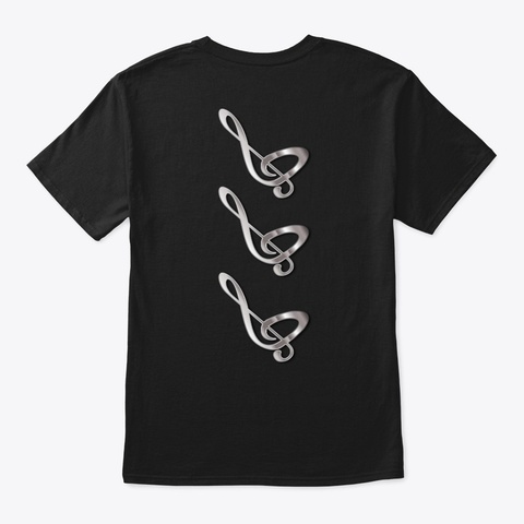 Nsmelodies T Shirt Black Maglietta Back