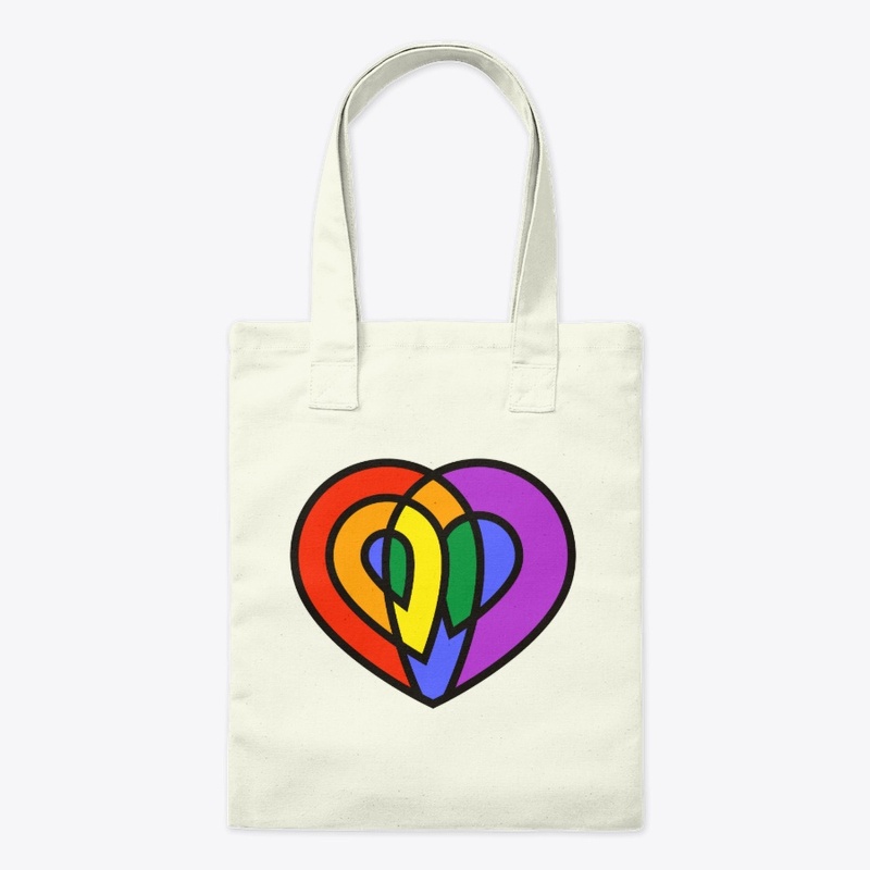 LGBT Love Pride Rainbow Heart