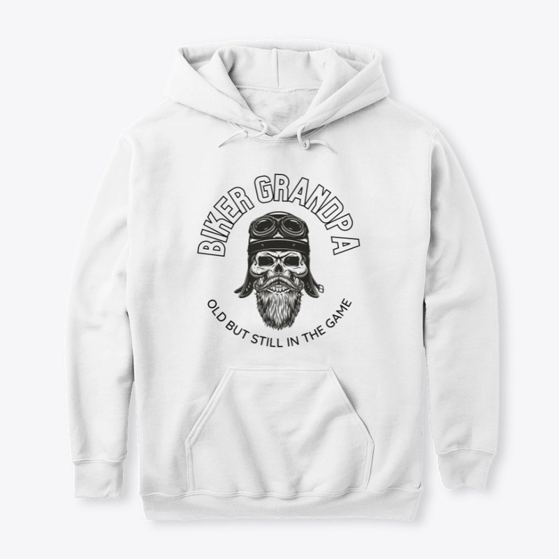 BIKER GRANDPA 1 TEE AND HOODIE