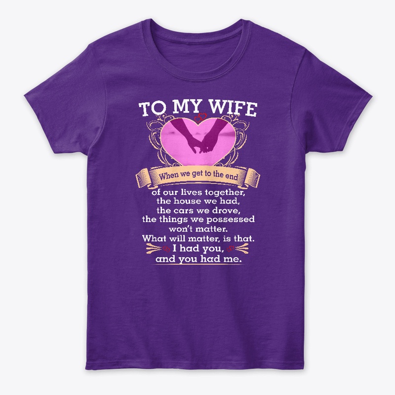 To my wife