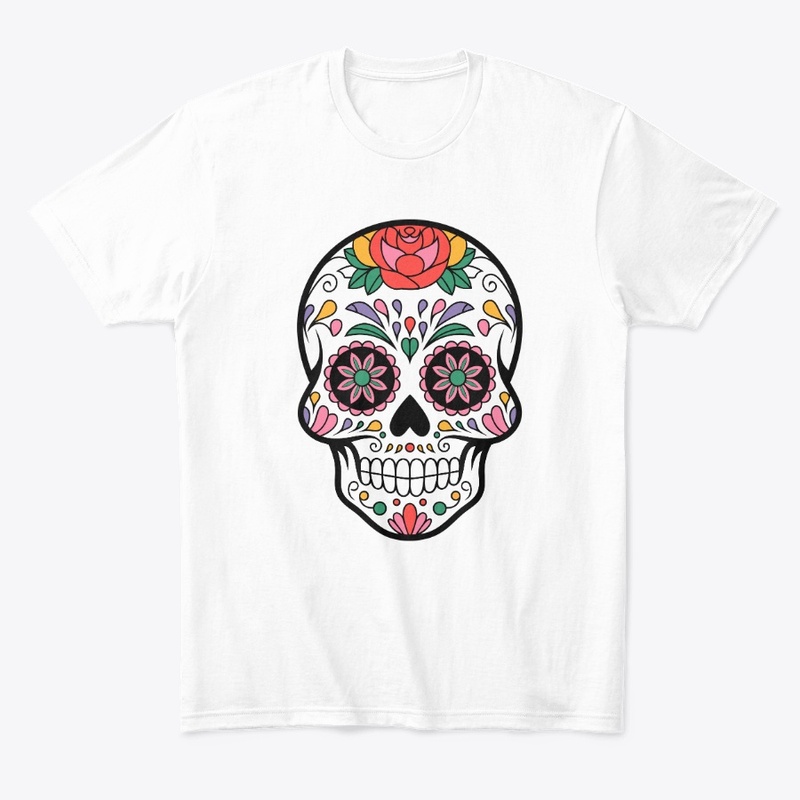 Day of the Dead Skull Merch for Sale