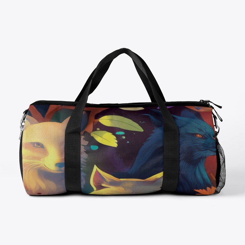 Fox Ancestors duffle bag