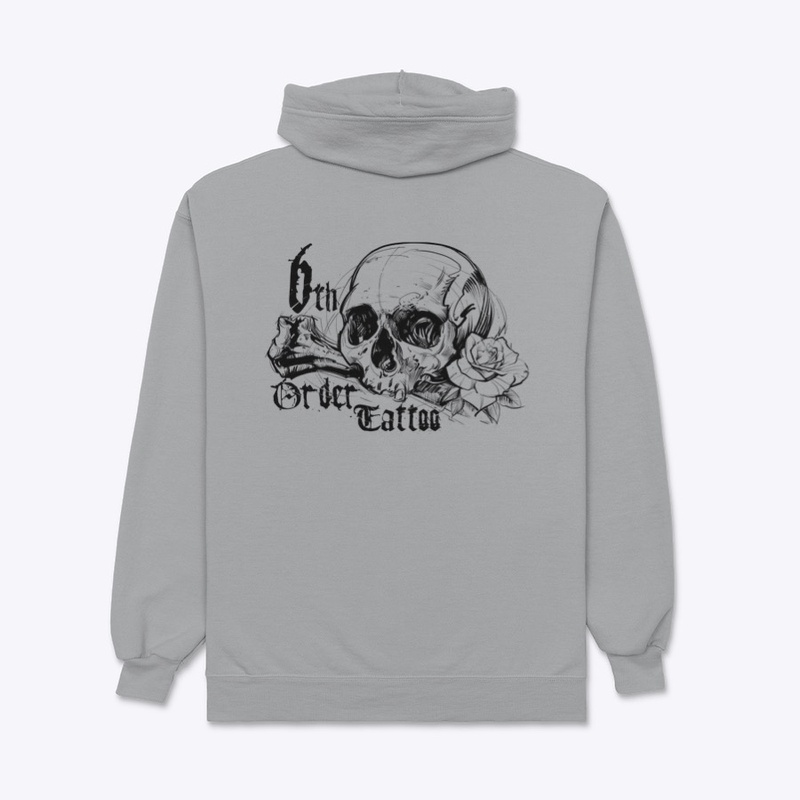 Skull Sketch (Black Print)
