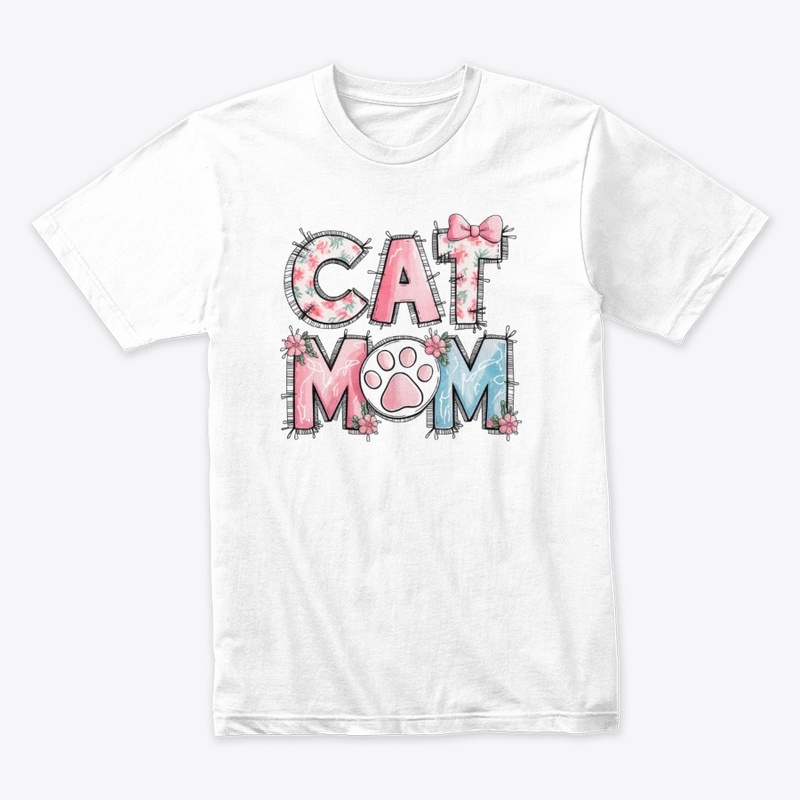 Cat Mom Life T-Shirt