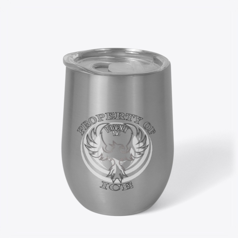 Property of Ice wine tumbler - B&W