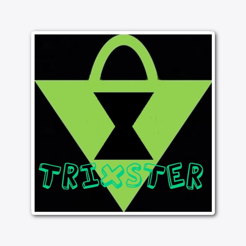 Trixster Logo Sticker 