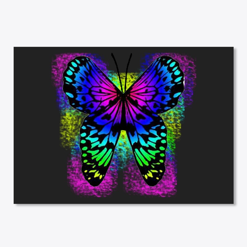 Beautiful Rainbow Butterfly LGBTQ