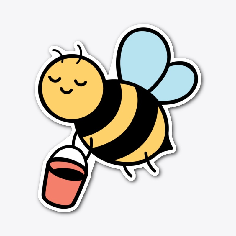 Playful Bumble Bee