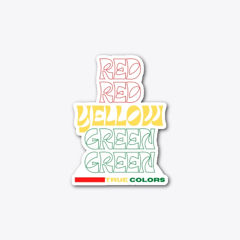 red yellow green