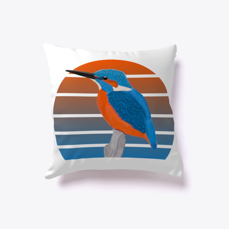 jz.birds Kingfisher Bird Animal Art