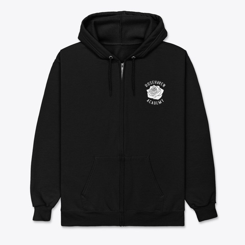 Rosehaven Academy By Leila James Black áo T-Shirt Front
