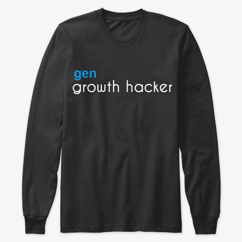 Growth hacker shirt - unisex - gen blue