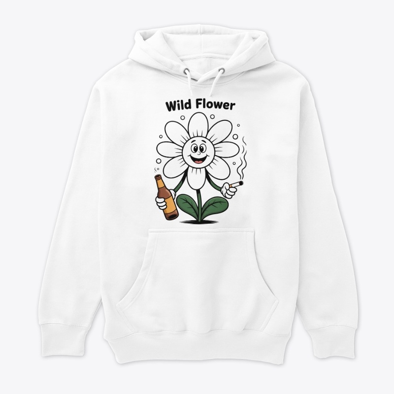 Wild Flower Funny Graphic
