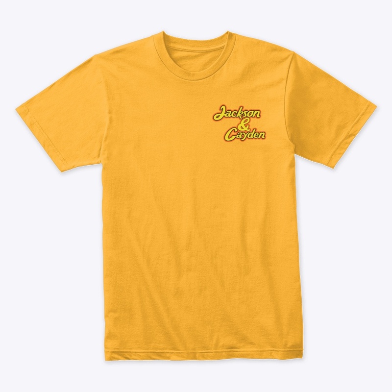Jackson and Cayden puffs tee