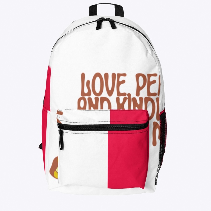 Peace and me backpack