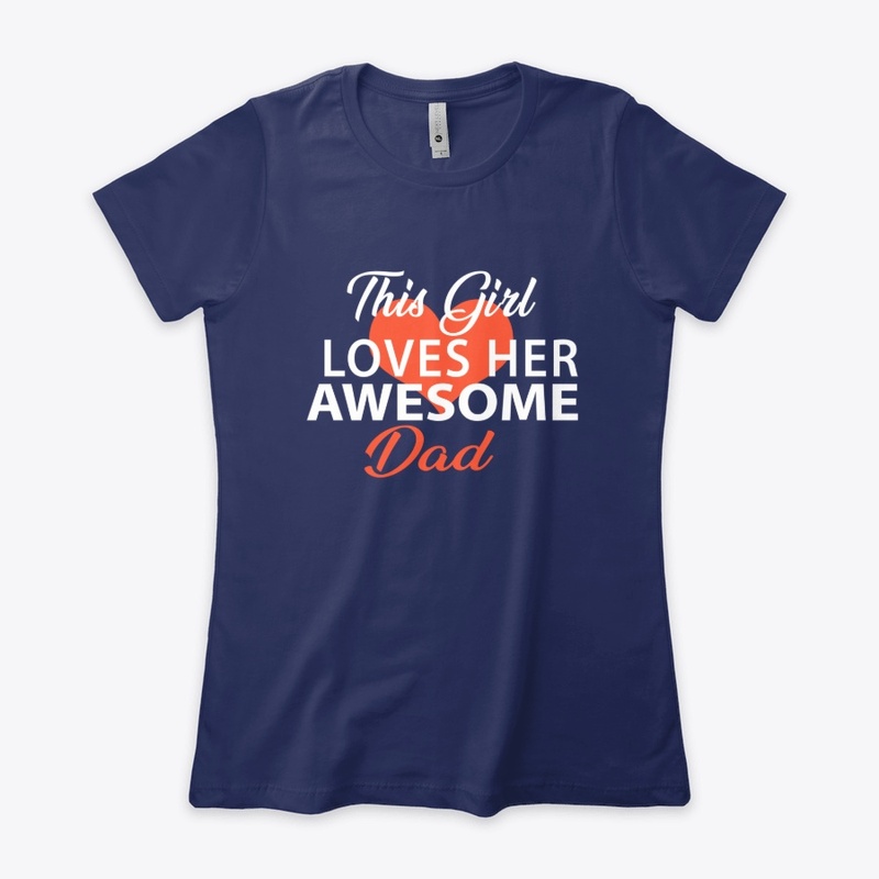This girl loves her awesome dad