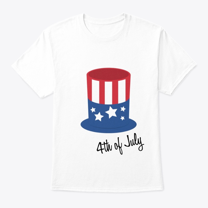 Uncle Sam hat 4th of July Tee