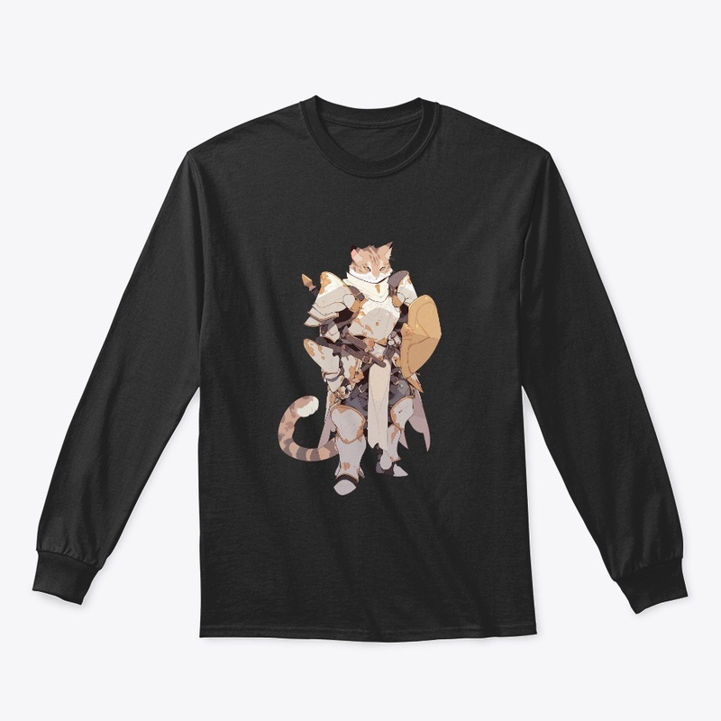 Fantasy Cat Paladin