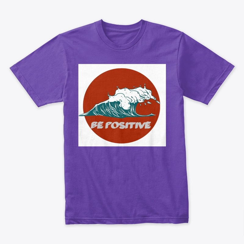 Be positive men's t-shirt 
