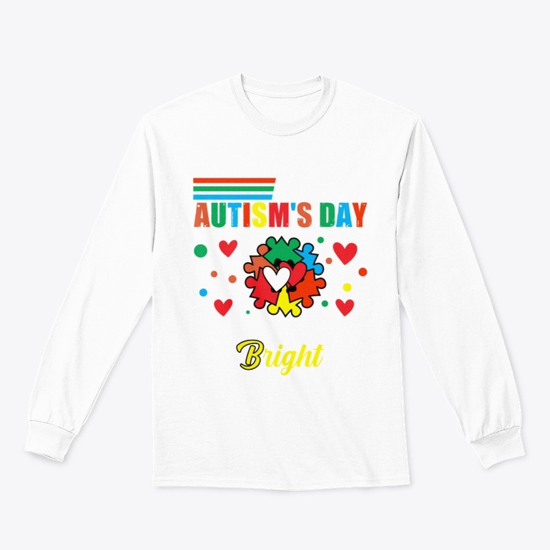 Autism Shirt - Autism's Day Bright