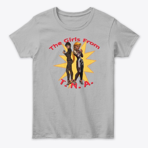 Girls From Tna Collection 1 Sport Grey T-Shirt Front