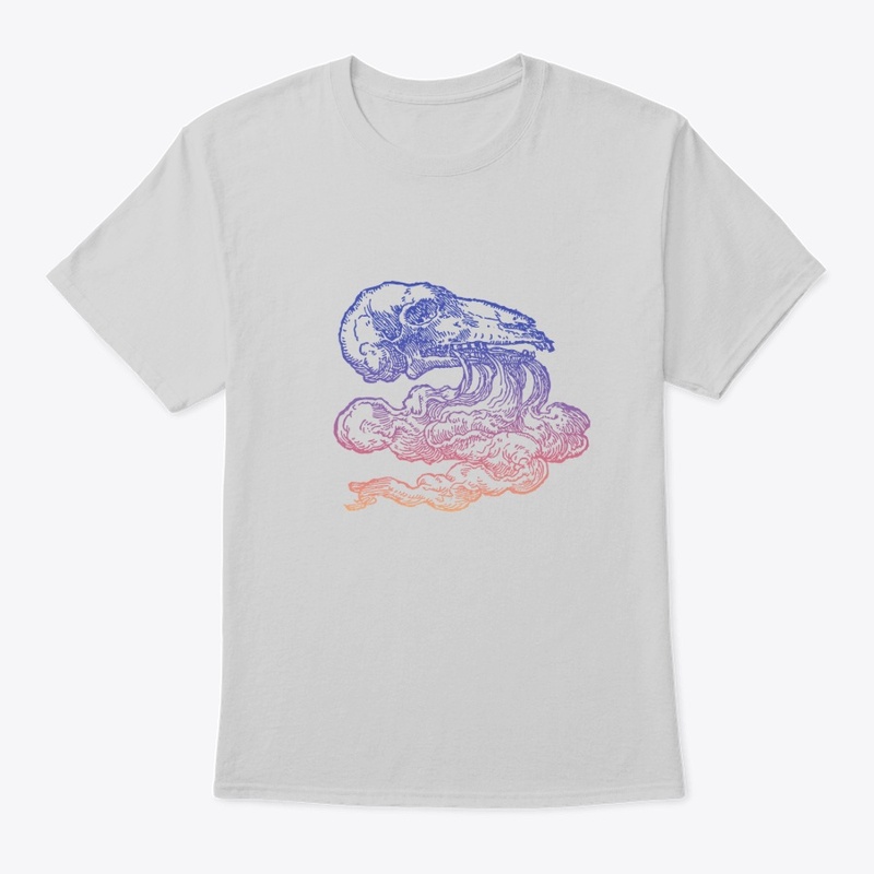 Pastel Skull and Steam