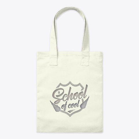 School Of Cool Natural Camiseta Front