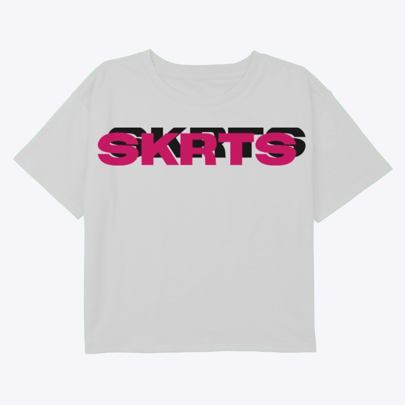 SKRTS LOGO CROP TEE WOMEN
