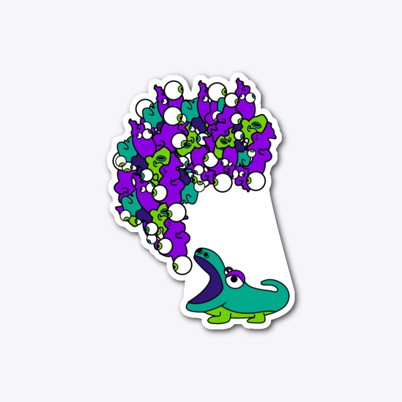 Croc Sticker