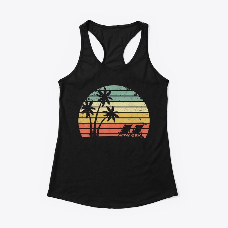 Palm Trees Beach Chair
