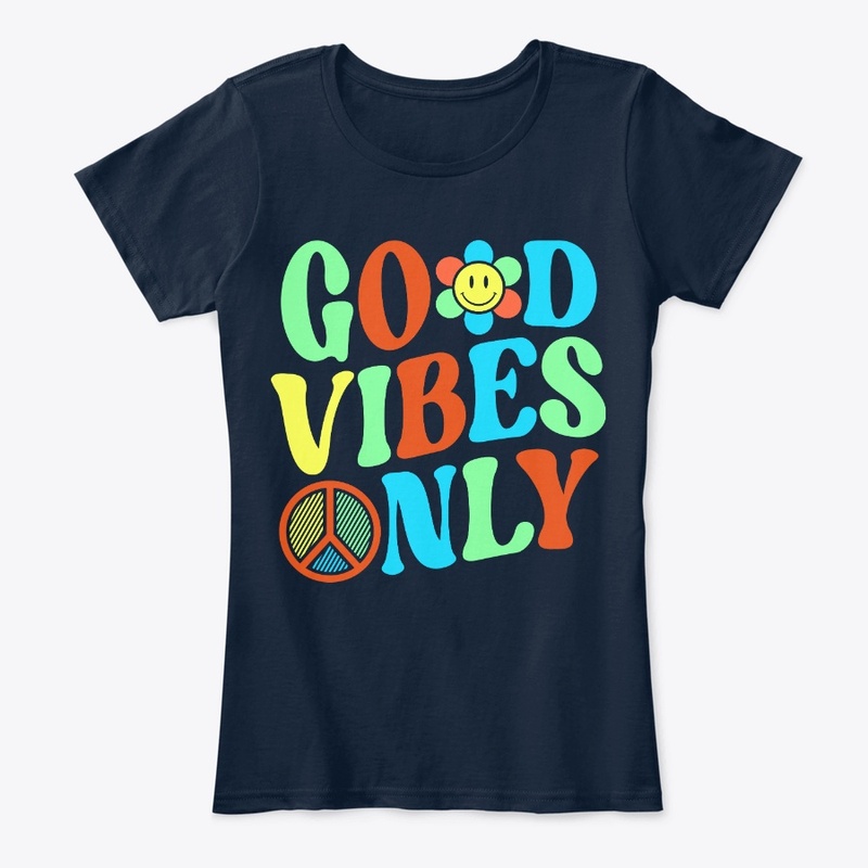 Women's Good Vibes Tee (multiple colors)