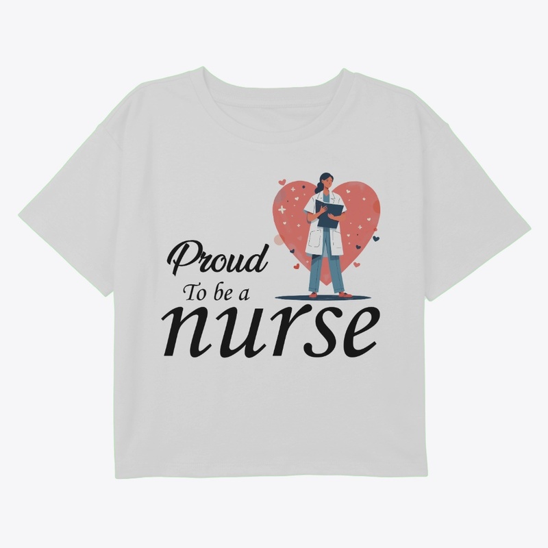 Proud to be a nurse t-shirt design