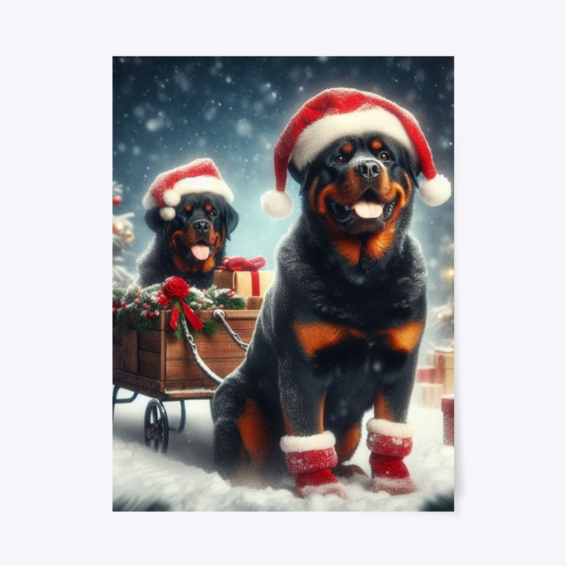 Rottweiler's Christmas