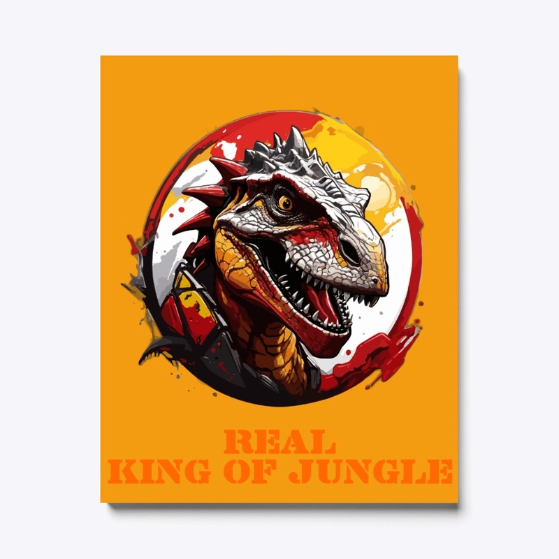 Dinosaurs, the real kings of the jungle.
