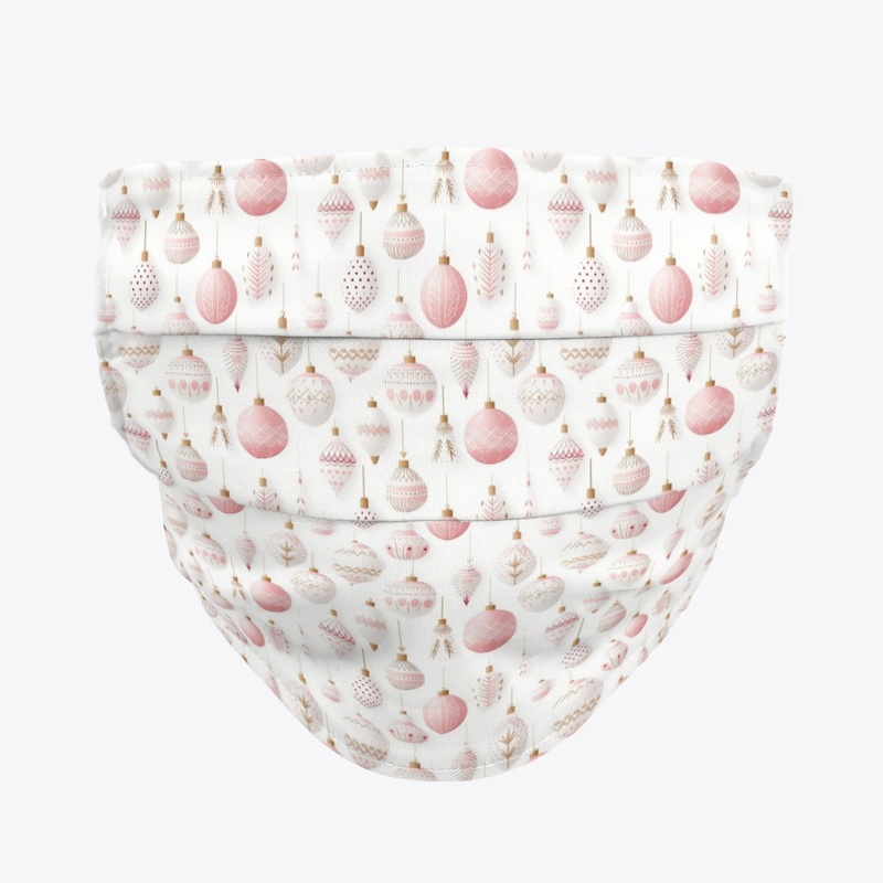Festive Pink Christmas Pattern Style