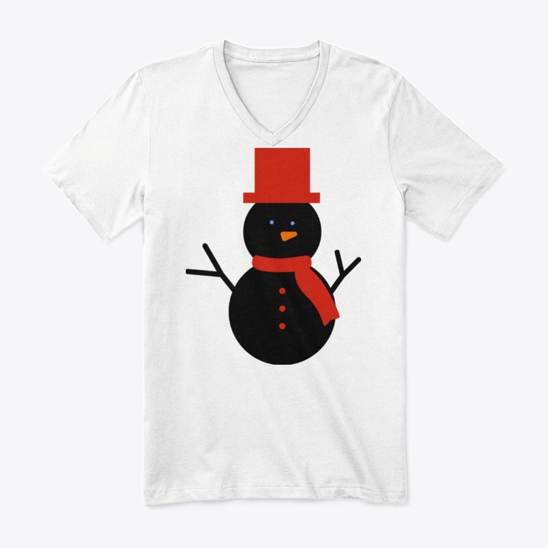 Black snow Man