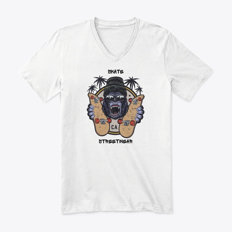 Skate streetwear classic t-shirt design