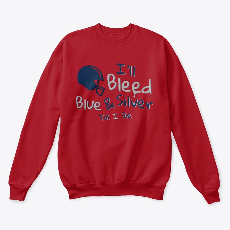 I will bleedblue & silver till i die