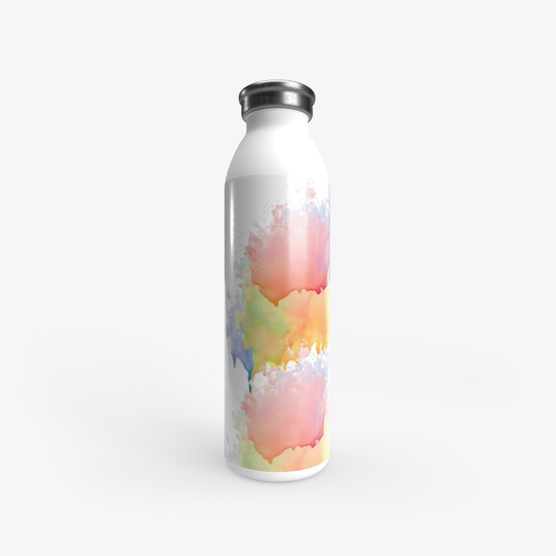 Pastel color grunge pattern design