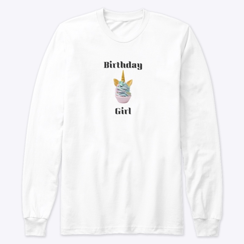 Unicorn Cupcake Birthday Girl