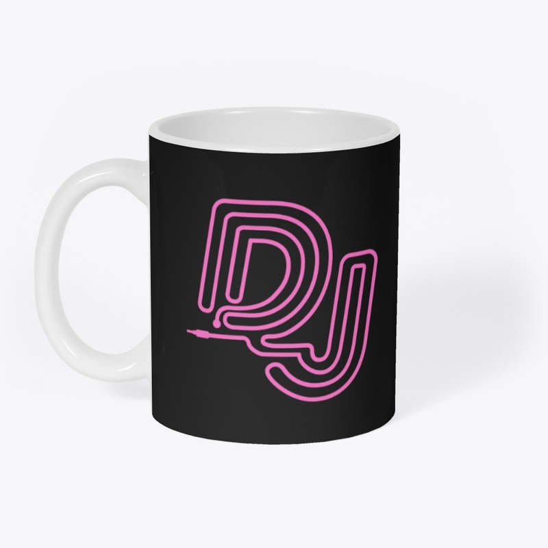 DJ T-Shirt (Pink Letters)