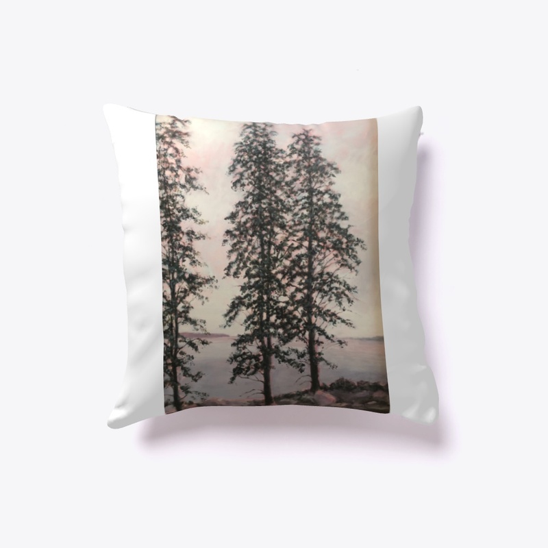3 Trees Painting Landscape Painting